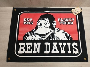 BEN DAVIS ベンディビス 旗 フラッグ タペストリー ゴリラ タグ付き