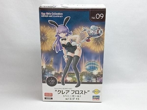 ハセガワ 1/20 リミテッドエディション たまごガールズコレクション No.09 クレア フロスト バニーガール w/ミグ 15(ゆ10-09-24)