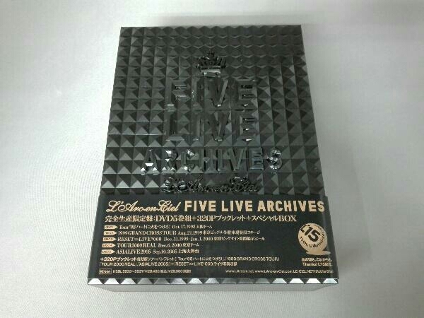 2023年最新】Yahoo!オークション -five Live archives 完全生産限定盤