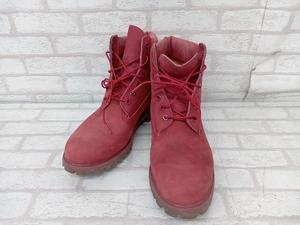 Timberland A1149 ティンバーランド レッド 7ホールブーツ ワークブーツ メンズ サイズ 9.5 9 1/2 状態考慮