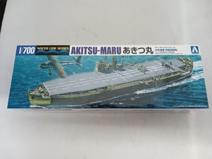 プラモデル /アオシマ 日本陸軍 丙型特殊船 あきつ丸 1/700 ウォーターライン