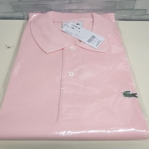 LACOSTE ラコステ L1212LJ-99 ピンク 半袖 ポロシャツ 定番 新品タグ付きの画像1