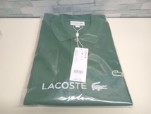 LACOSTE ラコステ L1312LJ-99 グリーン 長袖 ポロシャツ オリジナルフィット 新品タグ付き_画像1