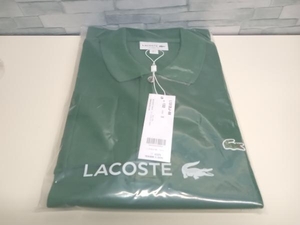 LACOSTE ラコステ L1312LJ-99 グリーン 長袖 ポロシャツ オリジナルフィット 新品タグ付き