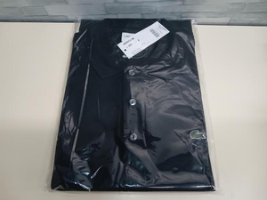 美品 LACOSTE ラコステ ポロシャツ PH7937J-99 ブラック 半袖 ポロシャツ スリムフィットソリッド 新品タグ付き