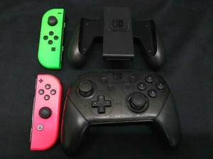 ジャンク 【動作未確認】スイッチ プロコン ジョイコン グリップ switch コントローラー