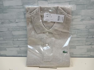 美品 LACOSTE ラコステ L1264LJ-99 半袖 ポロシャツ ベージュ 定番 新品タグ付き