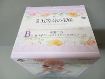 【未開封】B賞 中野二乃 五つ子ゲームファイナル 一番くじ 映画 五等分の花嫁 ~五つ子ゲームファイナル~ 映画 五等分の花嫁_画像2