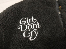 冬 HUMAN MADE×Girls Dont Cry ガールズドントクライ×ヒューマンメイ 2020AW P/O FlEECE JACKET XL ブラック 黒_画像6