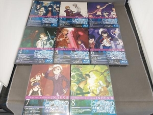 【※※※】[全8巻セット]とある魔術の禁書目録Ⅲ Vol.1~8(初回仕様版)(Blu-ray Disc)