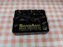 大特価　ジャンク　【管理番号10】Tech21　SansAmp Bass Driver DI ベースドライバー_画像1