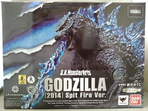 ゴジラ フィギュア／S.H.MonsterArts ゴジラ(2014) Spit Fire Ver. ／魂ウェブ商店限定 GODZILLA ゴジラ