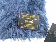 【新品タグ付き】 glamb グラム マフラー ネイビー 店舗受取可_画像4