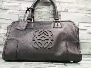 LOEWE ロエベ アマソナ 28/キーチャーム欠品 ブラック バッグ