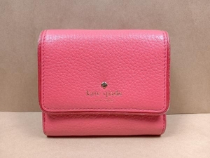 kate spade ケイトスペード PWRU4839 三つ折り財布 ピンク