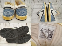 NIKE スニーカー Air Jordan 1 Low /FN7670-493 ナイキ エアジョーダン ローカット デニム ダメージ加工 未使用品 26cm メンズ_画像2