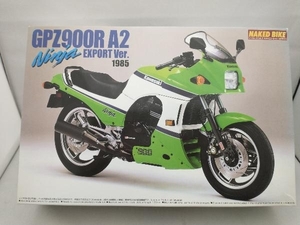 【別売りの接着剤と塗料がついています。】 プラモデル アオシマ 1/12 カワサキ GPZ900R NINJA A2型 輸出仕様 1985 ネイキッドバイク No.41