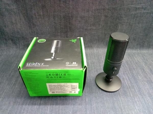 Razer Seiren X RZ19-02290100-R3M1 マイク (ゆ21-09-12)