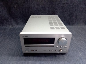 ONKYO CR-555 S (CDレシーバー シルバー) コンポ (▲ゆ21-09-15)