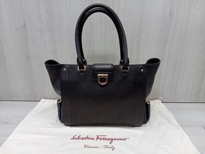 Salvatore Ferragamo／レザー EZ-21 G187／ガンチーニトート バッグ 店舗受取可