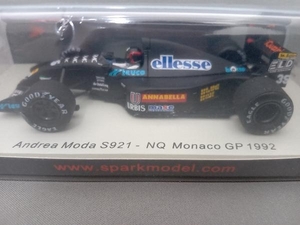 Spark model スパークモデル 1/43 Andrea Moda S921 Monaco GP モナコGP 1992 #35 Perry McCarthy P.マッカーシー