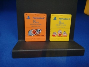 PS2 プレイステーション２専用メモリーカード 太鼓の達人＆サルゲッチュ 2個セット