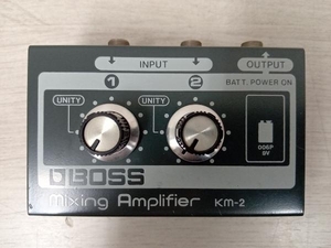 動作確認済 BOSS Amplifier Km-2 ミキシングアンプ