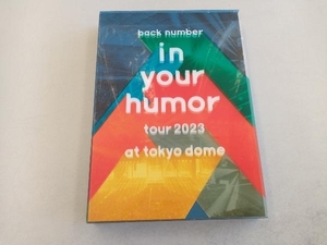 back number in your humor tour 2023 at 東京ドーム (初回限定版) (Blu-ray Disc)