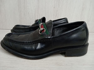 GUCCI ローファー 11002 50 41 E ブラック 25.5cm