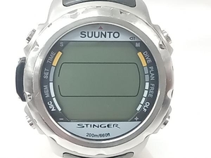 【ジャンク】 SUUNTO Stinger スント スティンガー ダイブコンピューター クォーツ 腕時計