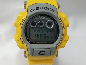 【ジャンク】 箱付 CASIO G-SHOCK カシオ ジーショック MADMAN マッドマン DW-8400Y クォーツ 腕時計 2023年11月電池交換済