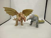 *特撮怪獣2体セット キングギドラ & パゴス(シン・ウルトラマン) ムービーモンスターシリーズ タグ無し ソフビ 東宝映画_画像1