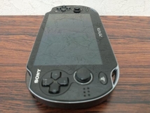 【初期化済】PlayStation Vita 3G/Wi-Fiモデル:クリスタル・ブラック(PCH1100AA01)_画像2