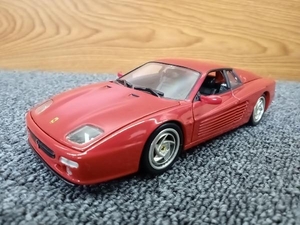 鴨072 ホットウィール 1/24 フェラーリ F512M HOTWHEELS Ferrari レッド