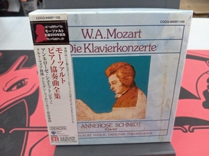 ジャンク アンネローゼ・シュミット(p) CD モーツァルト:ピアノ協奏曲全集