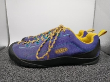 KEEN キーン スニーカー CD 0810 メンズシューズ サイズ 25.5cm パープル・イエロー_画像2