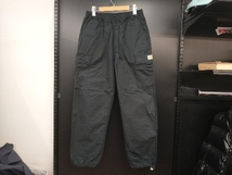 STUSSY 23S/S RIPSTOP CARGO BEACH 116608 ステューシー リップストップカーゴパンツ M ブラック 店舗受取可_画像1