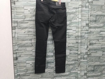 NUDIE JEANS Tight Terry/ヌーディージーンズ/Deep Black/スキニーデニム ジーンズ/メンズ_画像2