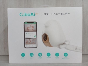 【美品】CuboAi plus スマートベビーモニター カメラ マイク Wi-Fi ベビーグッズ 動作未チェック