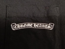 CHROME HEARTS クロムハーツ ポケット ブラック 長袖Tシャツ_画像3