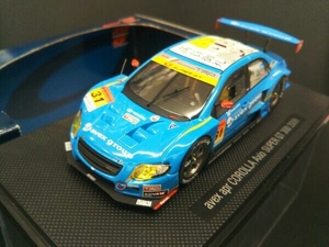 EBBRO 1/43 SUPER GT 300 apr COROLLA Axio 2009 No.31 BLUE エブロ