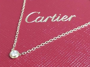 Cartier カルティエ 1AR K18 ダムール ダイヤ付 40.5cm ネックレス