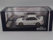 マークモデルズ43 1/43 スバル インプレッサ WRX type R STi Version1997 GC8 Fether White(29-14-26)_画像1