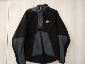 NIKE ブルゾン AS M NSW HZ SHERPA HOODIE／BV3767-010 フリース　ナイキＭ 黒 店舗受取可