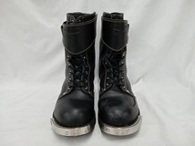 KADOYA カドヤ/ブーツ/HAMMER BOOTS SHORT/ブラック/4512/27.5cm_画像2