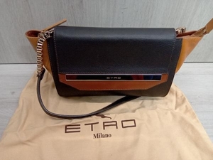 ETRO ワンショルダーバッグ ブラウン系 エトロ 保存袋付