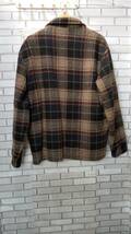 WOOLRICH ウールリッチ メンズ Мサイズ ウールジャケット ウールコート チェック柄 ネイビー レッド ブラウン メキシコ製 アウトドア_画像2