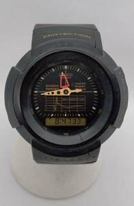 ジャンク CASIO カシオ／G-SHOCK AW-500G-1E／ブラック/ 836＊＊＊　時計