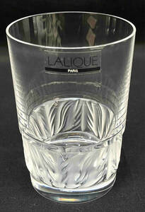 LALIQUE ラリック ロックグラス タンブラー クリスタルガラス ウォーター ウィスキー 洋食器 キッチン アンティーク 工芸ガラス 刻印