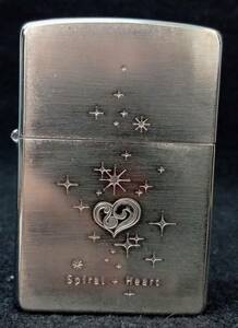 ZIPPO Spiral+Heart スパイラルハートシャイニングスター